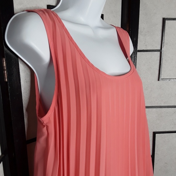 Pleated Front Babydoll Dress - Picture 3 of 3